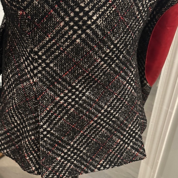 Smythe equestrian Black and White Plaid Blazer - Picture 8 of 15